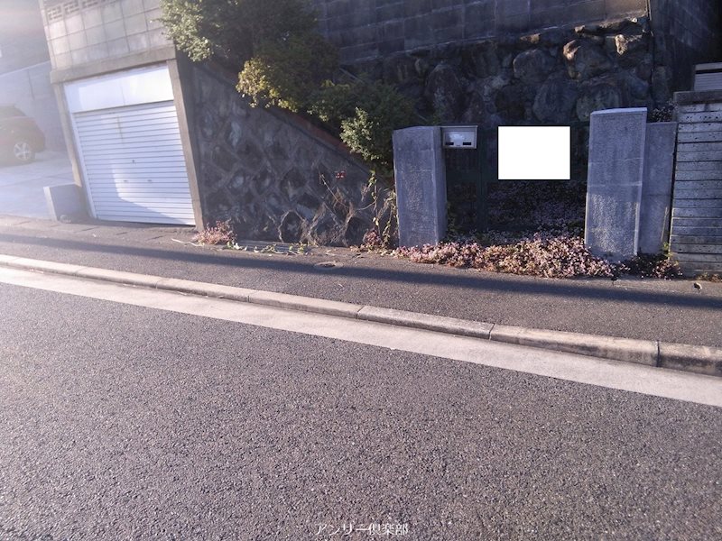 西大谷二丁目土地 現地写真（前面道路含む現地写真）