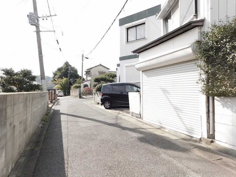 東大谷三丁目土地 現地写真（前面道路含む現地写真）