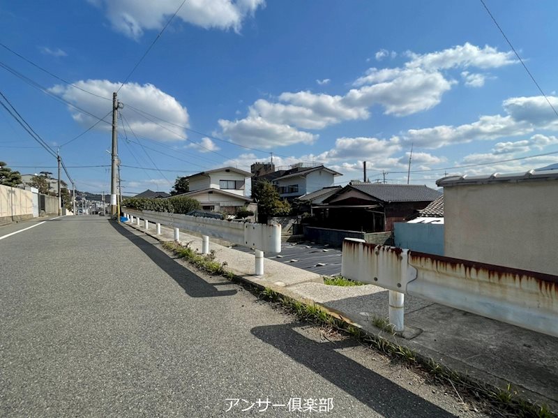 今光一丁目土地 現地写真（前面道路含む現地写真）
