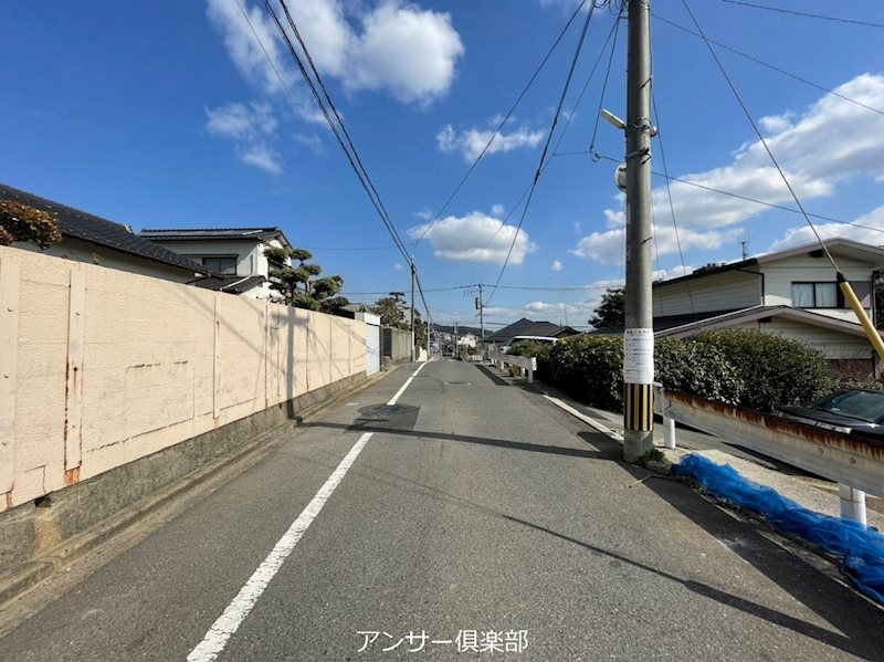 今光一丁目土地 現地写真（前面道路含む現地写真）