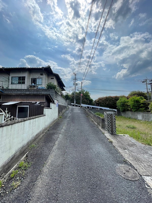 篠崎五丁目土地 現地写真（前面道路含む現地写真）