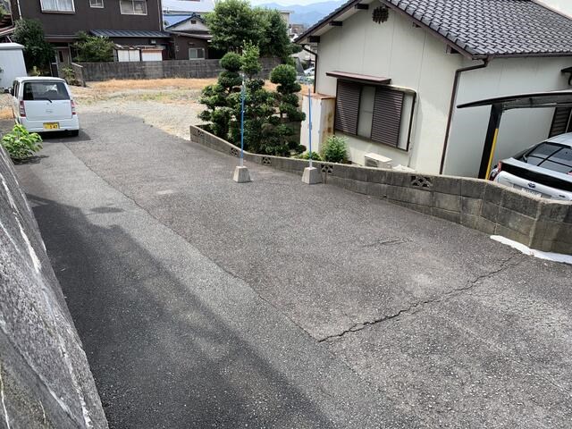 霧ケ丘二丁目土地 現地写真（前面道路含む現地写真）