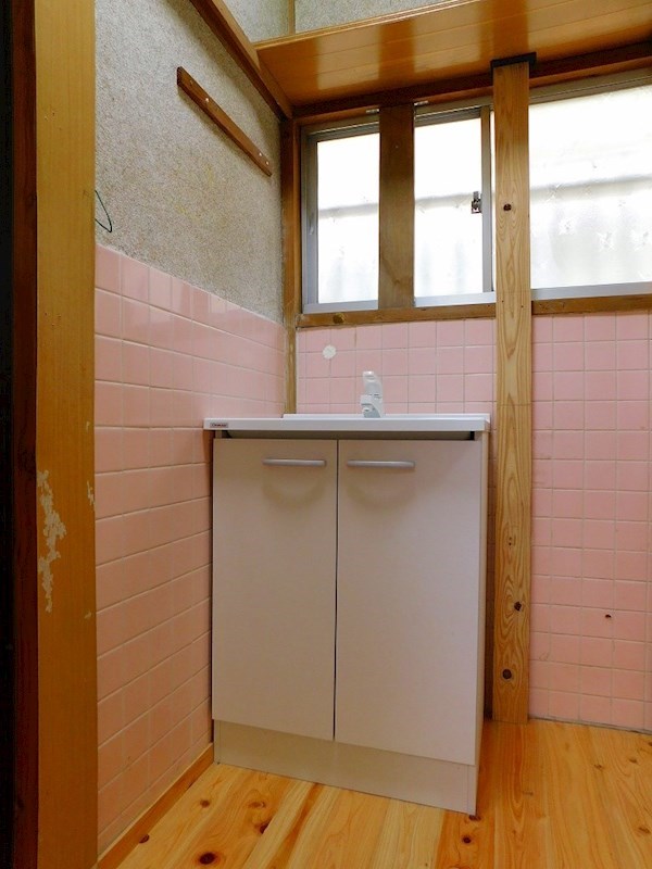 南若園町戸建 内観写真（洗面台・洗面所）