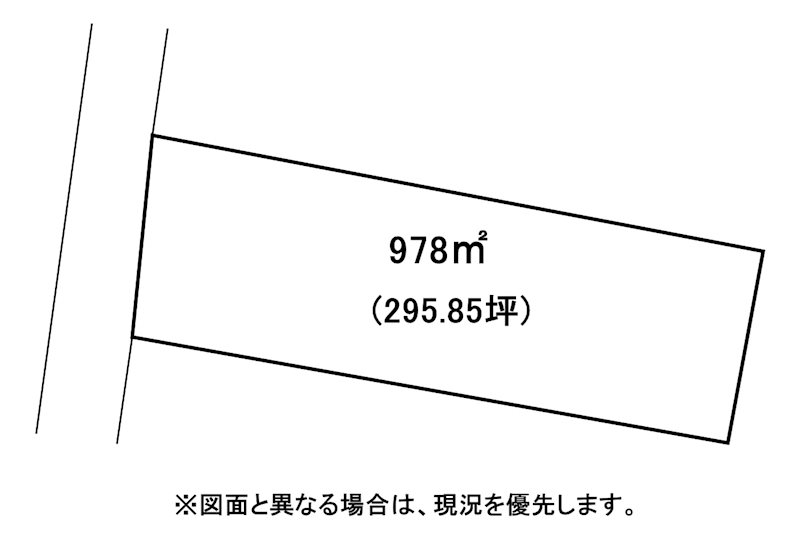 大字永満寺土地 間取図・土地図