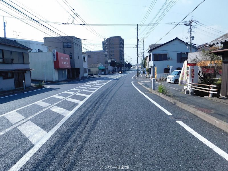 葛葉三丁目土地 現地写真（前面道路含む現地写真）