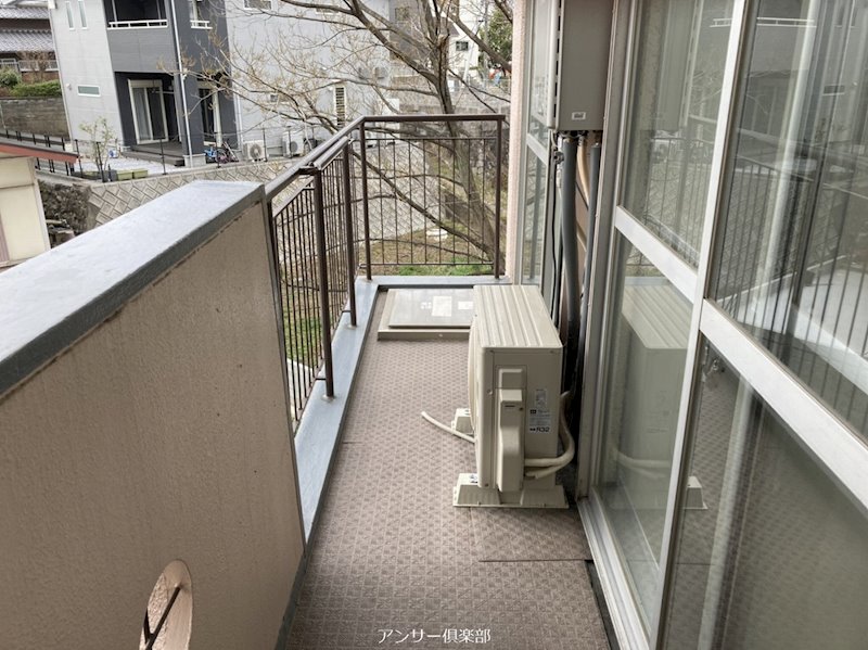 紅梅台ハイツ1号棟 現地写真（バルコニー）