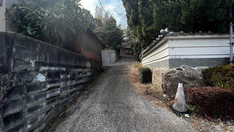 野間三丁目土地 現地写真（前面道路含む現地写真）