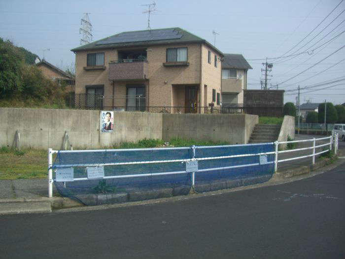 上貫三丁目土地C号地  現地写真（前面道路含む現地写真）