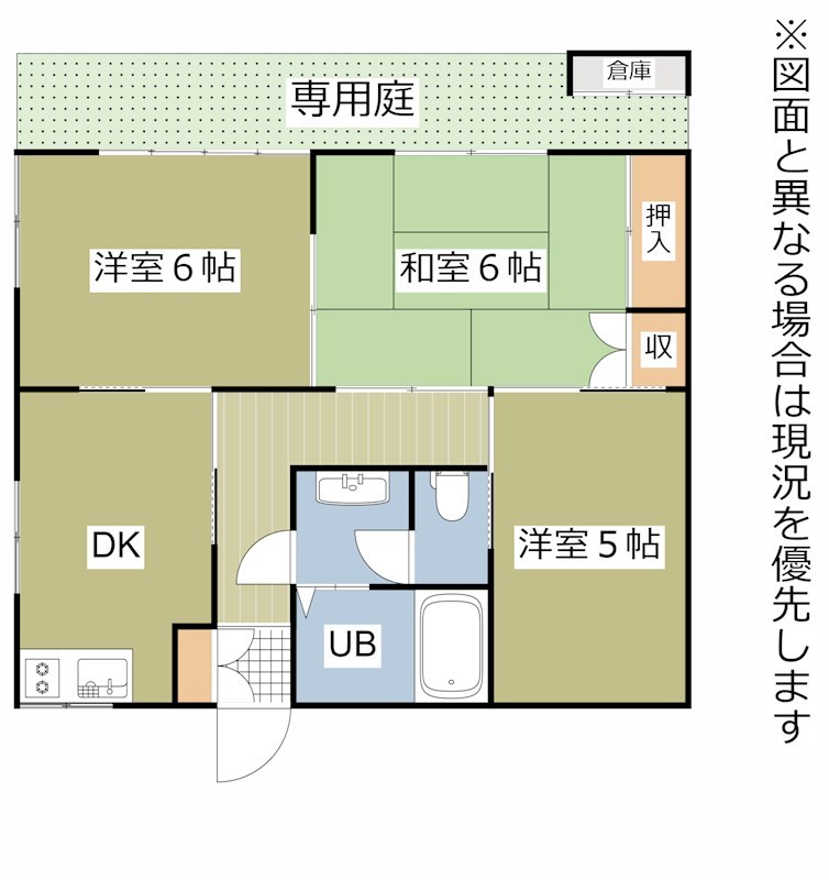 クレッシェンド東大谷 間取図・土地図
