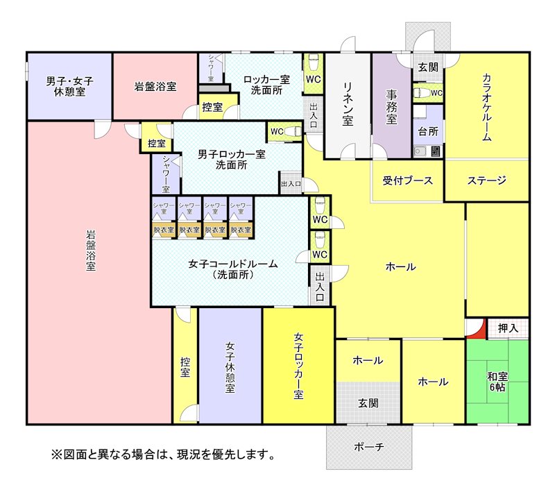 東泉四丁目店舗 間取図・土地図
