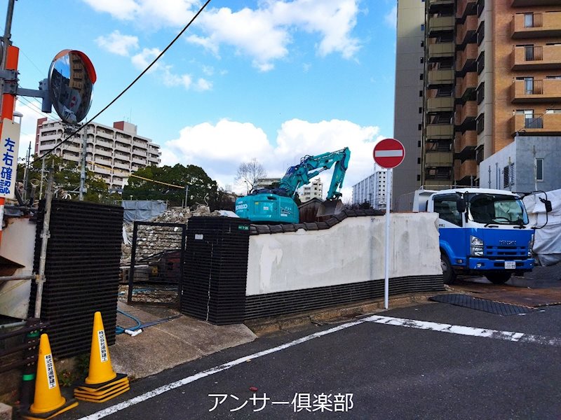西丸山町土地 現地写真（前面道路含む現地写真）