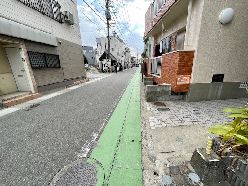 コーポM 現地写真（前面道路含む現地写真）