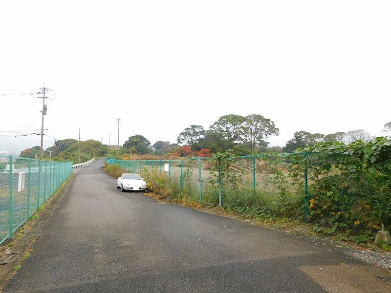 大字感田土地 現地写真（前面道路含む現地写真）