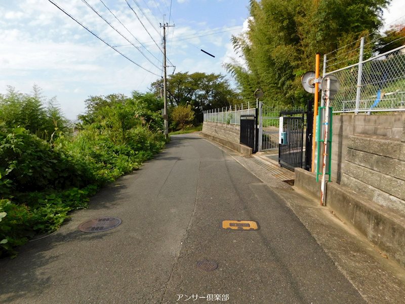 黒原二丁目土地 現地写真（前面道路含む現地写真）