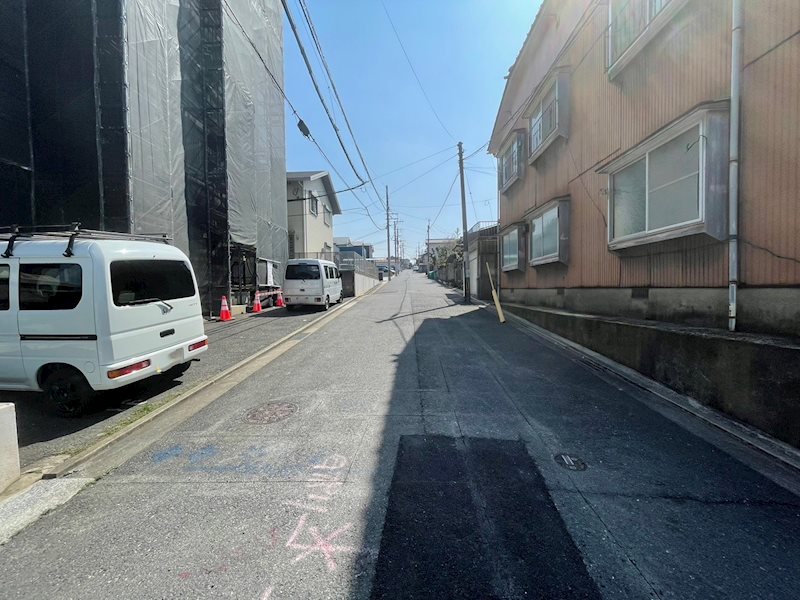 高野アパート 現地写真（前面道路含む現地写真）