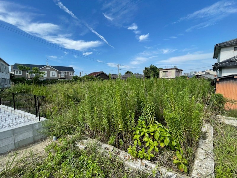 白山一丁目土地 現地写真