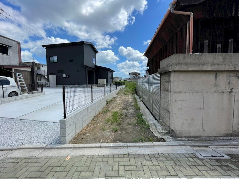 白山一丁目土地 現地写真