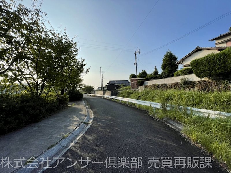 野面二丁目土地 現地写真（前面道路含む現地写真）