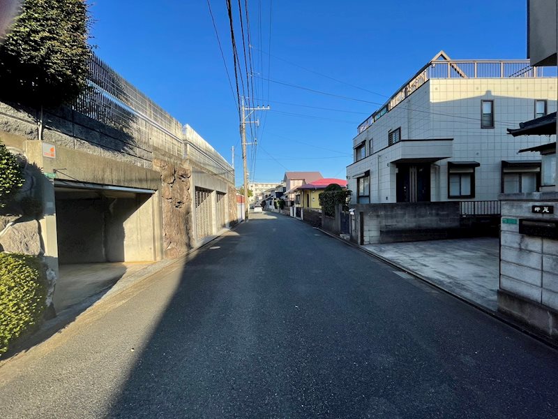 浅川学園台二丁目土地 現地写真（前面道路含む現地写真）