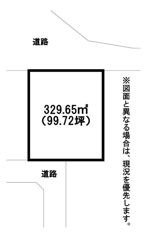 青葉台東一丁目土地 間取図・土地図