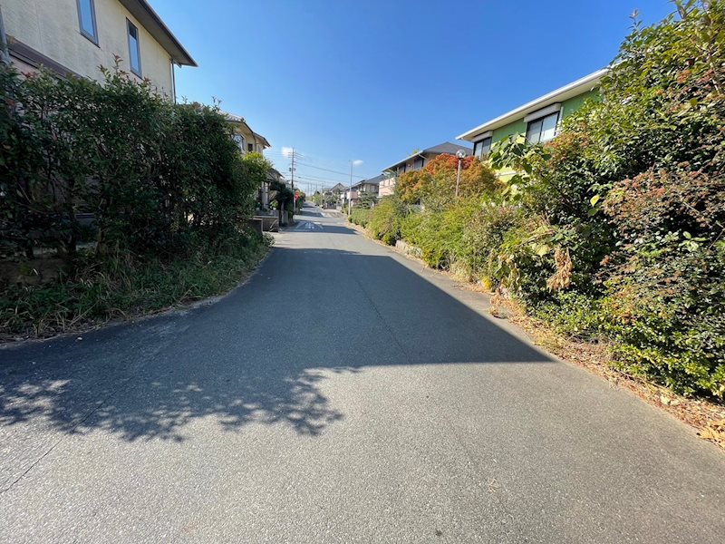 青葉台東一丁目土地 現地写真（前面道路含む現地写真）