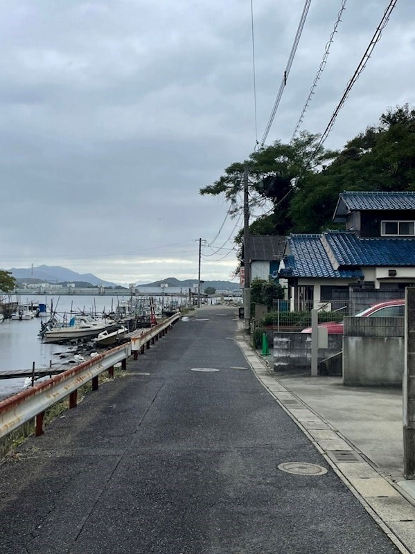 大字山鹿土地 現地写真（前面道路含む現地写真）