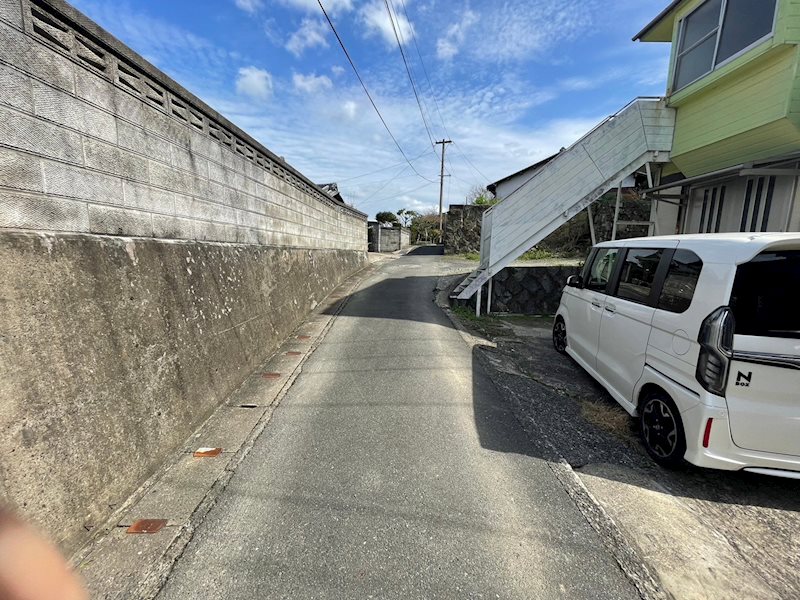 浅川二丁目住居付き事務所 現地写真（前面道路含む現地写真）