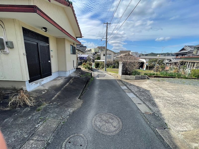 浅川二丁目住居付き事務所 現地写真（前面道路含む現地写真）