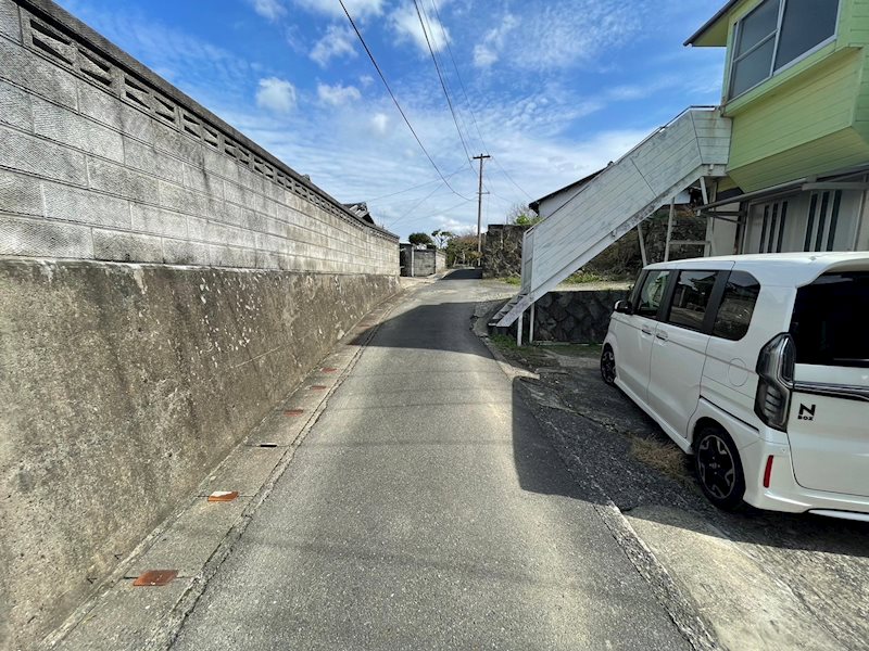 浅川二丁目住居付き事務所 現地写真（前面道路含む現地写真）