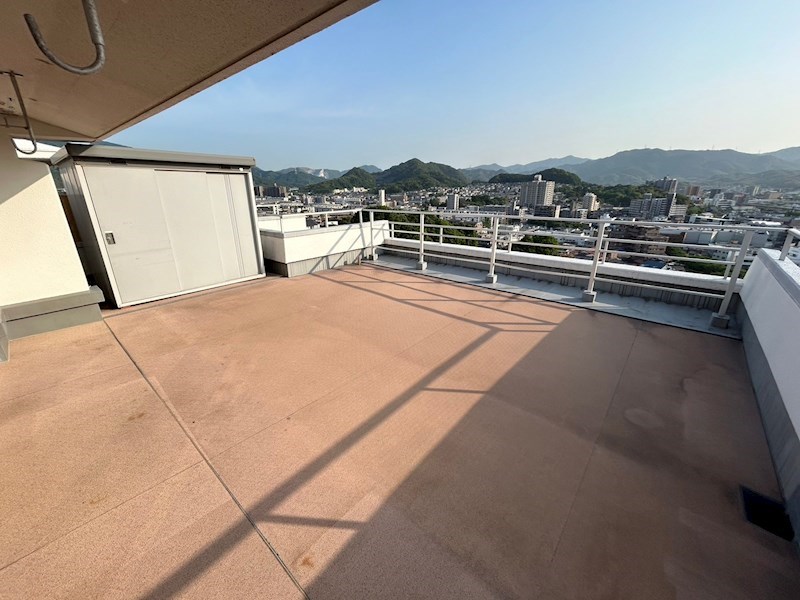 ガーデンハウス徳力 現地写真（バルコニー）