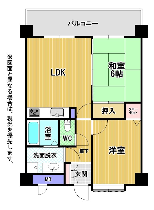 グランドパレス到津 間取図・土地図