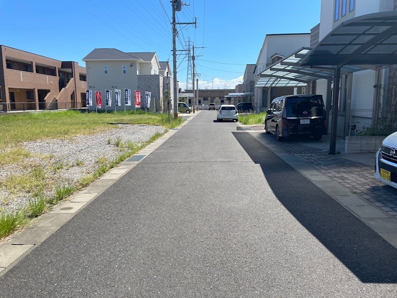 西宮市四丁目土地9号地 現地写真（前面道路含む現地写真）
