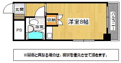 ホワイトパレス黄金5番館 間取図・土地図