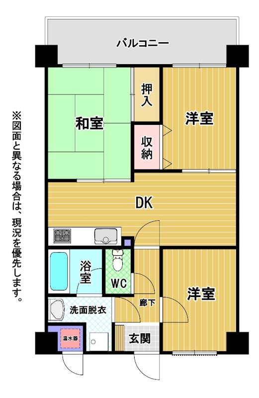 ロワールマンション小倉赤坂 間取図・土地図