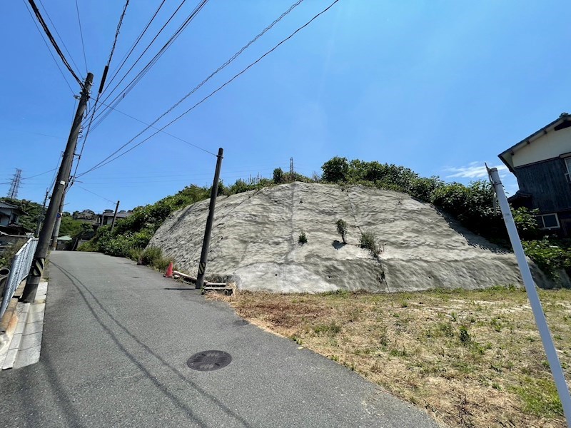 新大谷町土地 現地写真（前面道路含む現地写真）