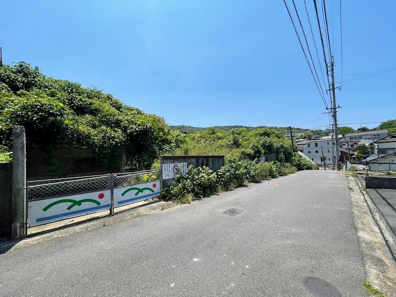 新大谷町土地 現地写真（前面道路含む現地写真）