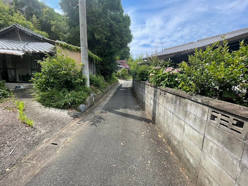 海老津三丁目土地 現地写真（前面道路含む現地写真）