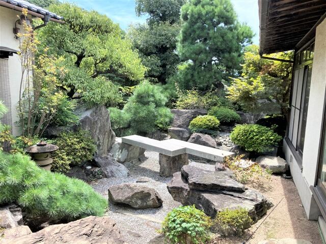 黒原二丁目戸建 現地写真（庭）