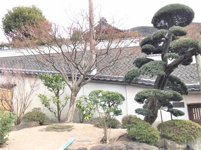 黒原二丁目戸建 現地写真（庭）