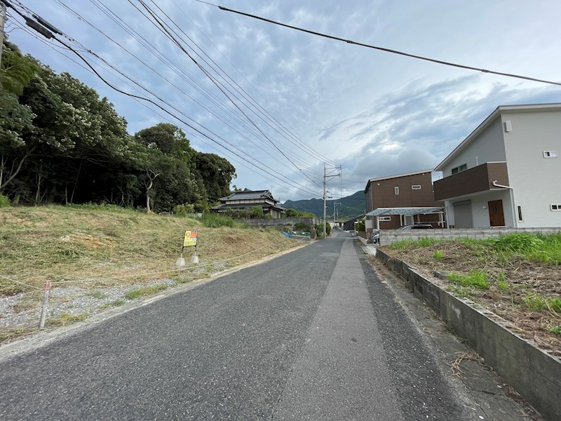 大字上頓野土地 現地写真（前面道路含む現地写真）