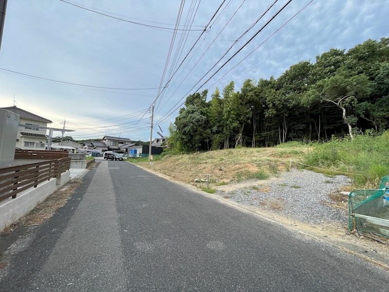 大字上頓野土地 現地写真（前面道路含む現地写真）
