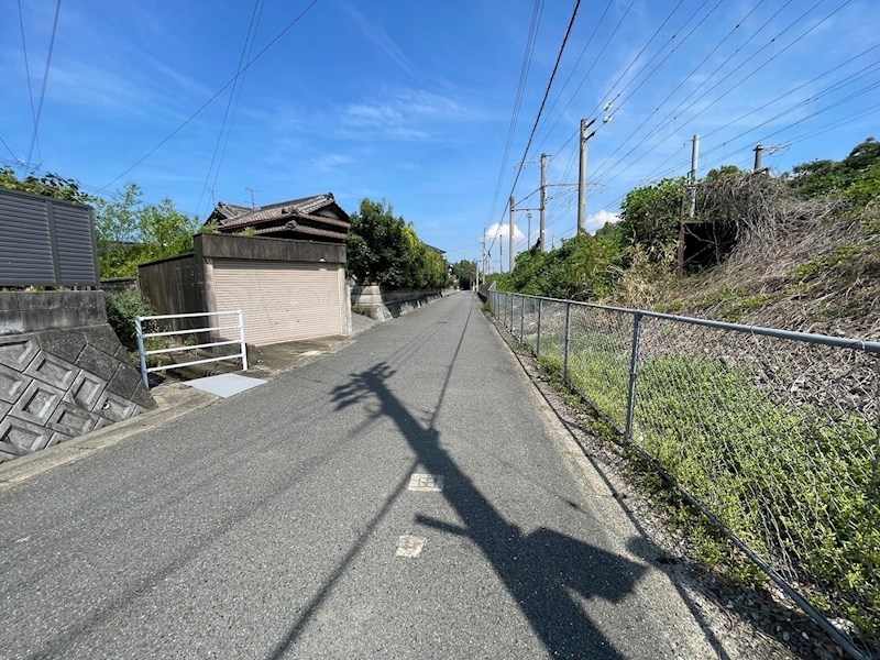 旧停一丁目土地 現地写真（前面道路含む現地写真）