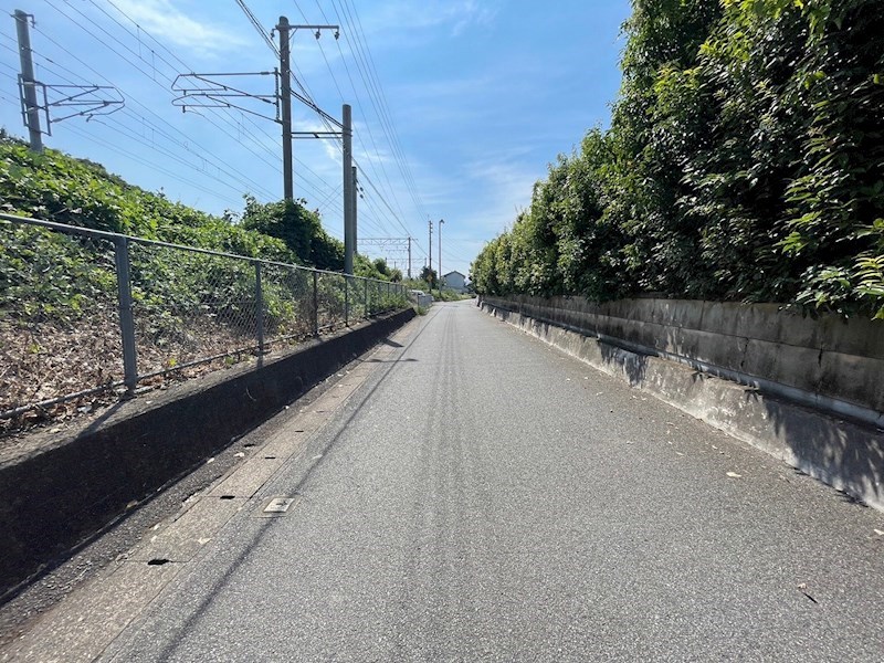 旧停一丁目土地 現地写真（前面道路含む現地写真）