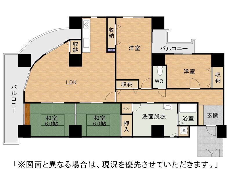 アーバンコーポ八幡 間取図・土地図