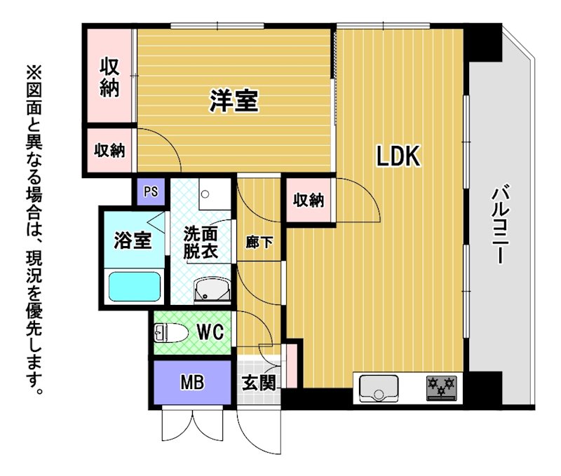 オリエンタル小倉北第二 間取図・土地図