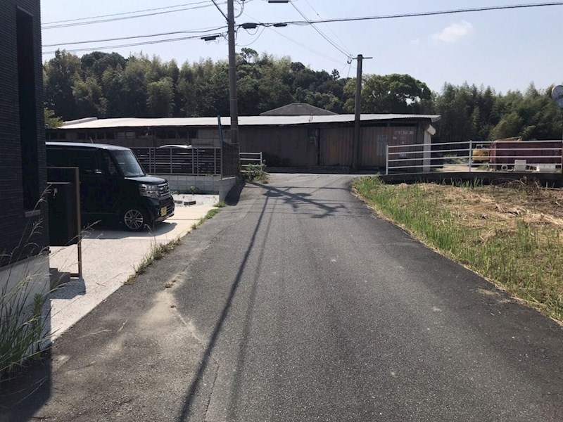 大字福丸土地 現地写真（前面道路含む現地写真）