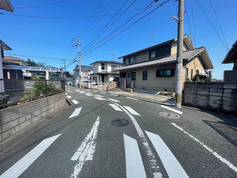 朽網東五丁目土地 現地写真（前面道路含む現地写真）