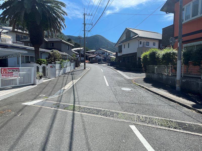 寿山町土地 現地写真（前面道路含む現地写真）