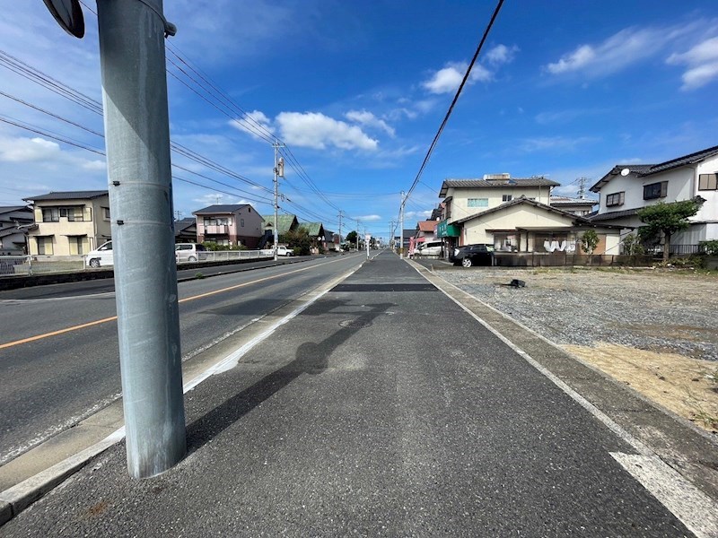 浅木一丁目土地 現地写真（前面道路含む現地写真）