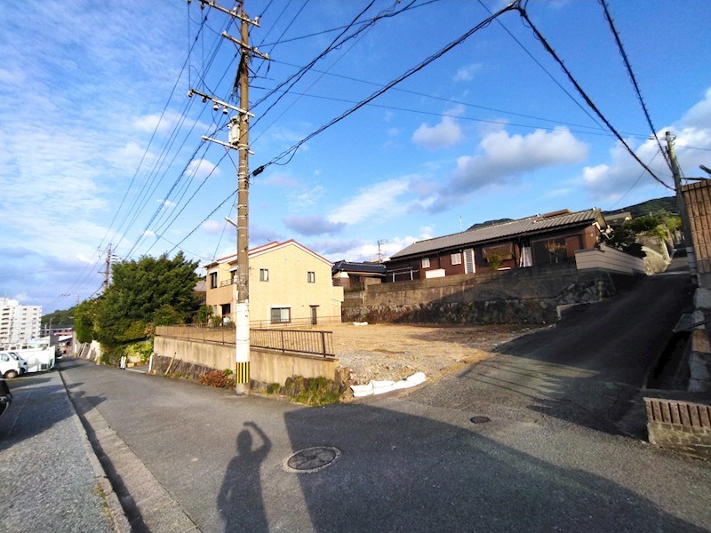 別当町土地 現地写真（前面道路含む現地写真）